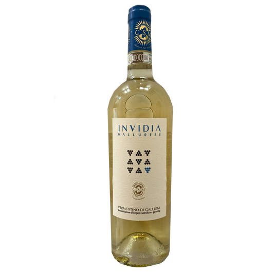 Invidia Vermentino di Gallura DOCG.