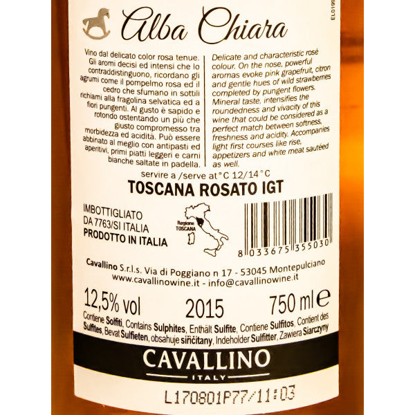 Alba Chiara Toscana Rosato IGT