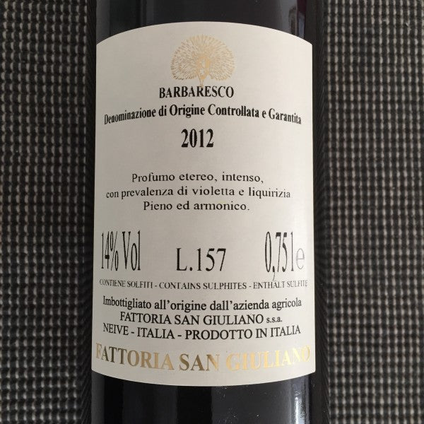 Barbaresco DOCG