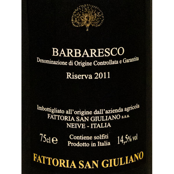 Barbaresco Riserva DOCG