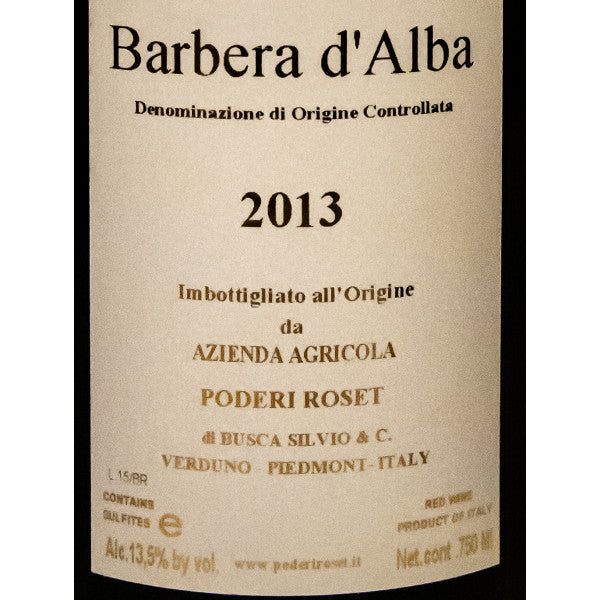 Barbera d'Alba DOC