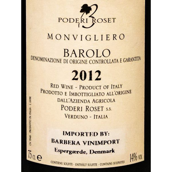 Barolo Monvigliero DOC