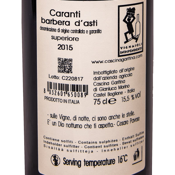 Caranti DOCG Barbera Superiore