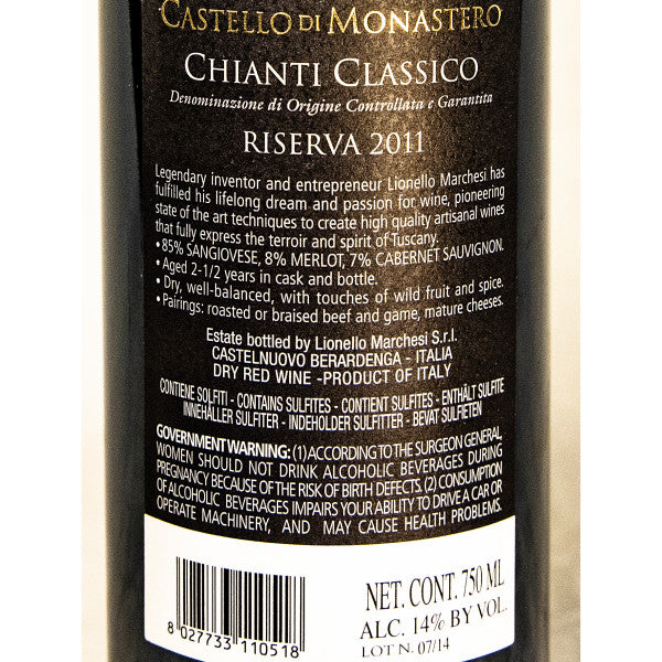 Chianti Classico Riserva DOCG