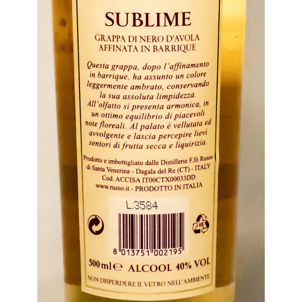 Grappa Sublime