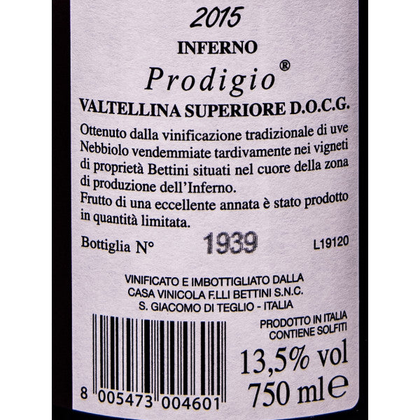 Inferno Prodigio DOCG