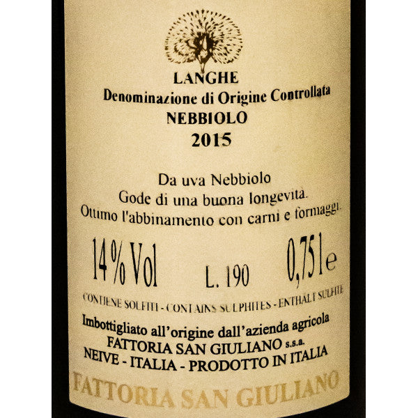 Langhe Nebbiolo DOC