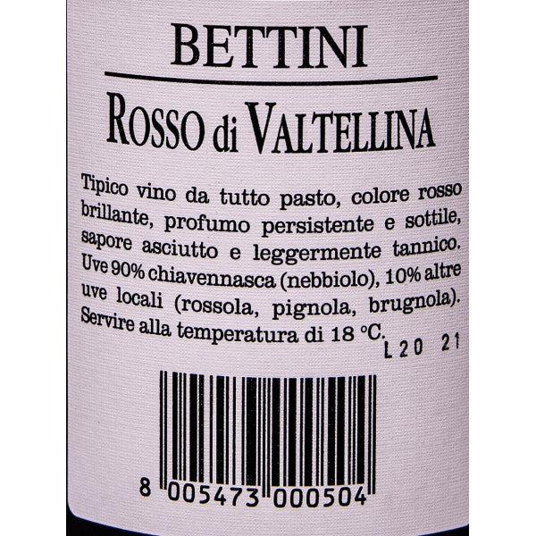 Rosso di Valtellina DOC