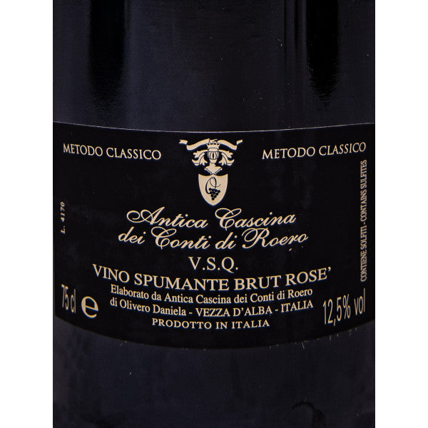 Spumante Brut Rosé. Maria Teresa