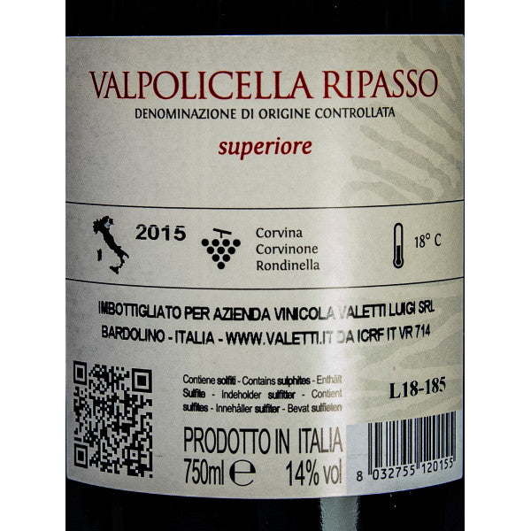 Valpolicella Sup. Ripasso DOC 2013