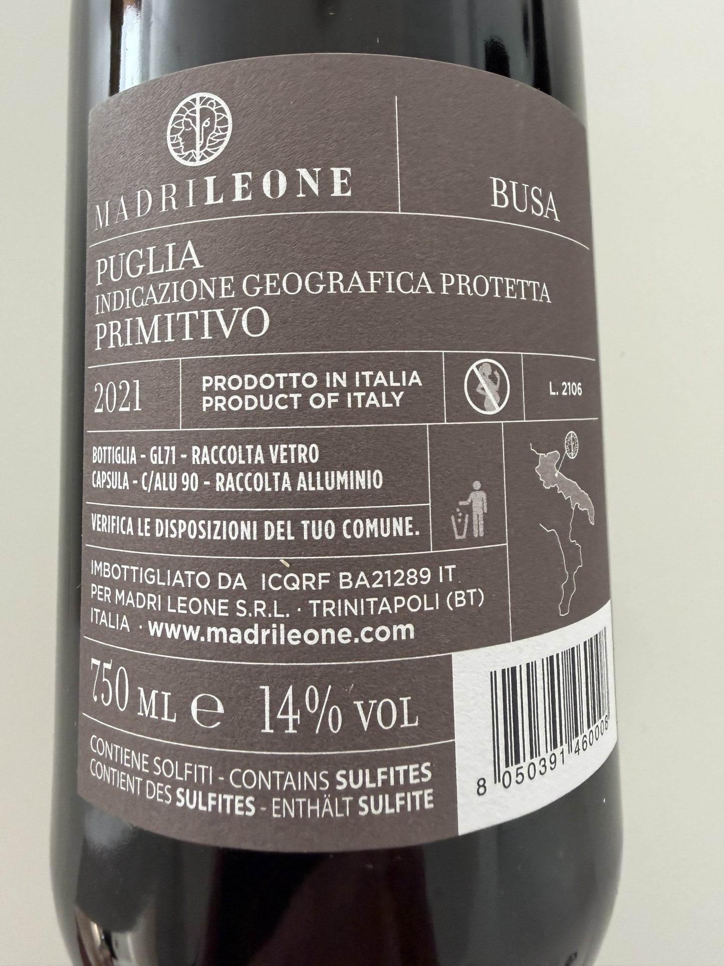 Busa – Primitivo IGP Puglia