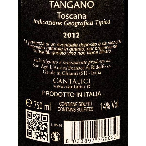 Tangano Super Toscana IGT